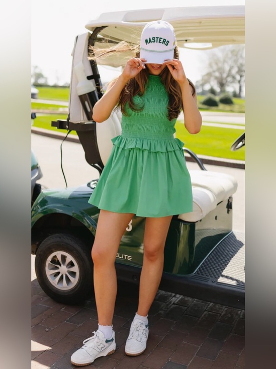 vestique Pants - vestique Bright Green You've Got It Romper | Size S